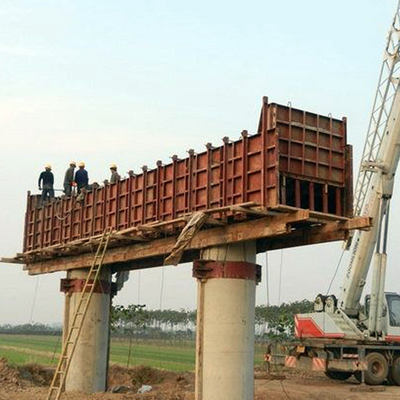 长期销售 盖梁钢模板 铁路桥梁组合墩柱盖梁模板 盖梁底模板