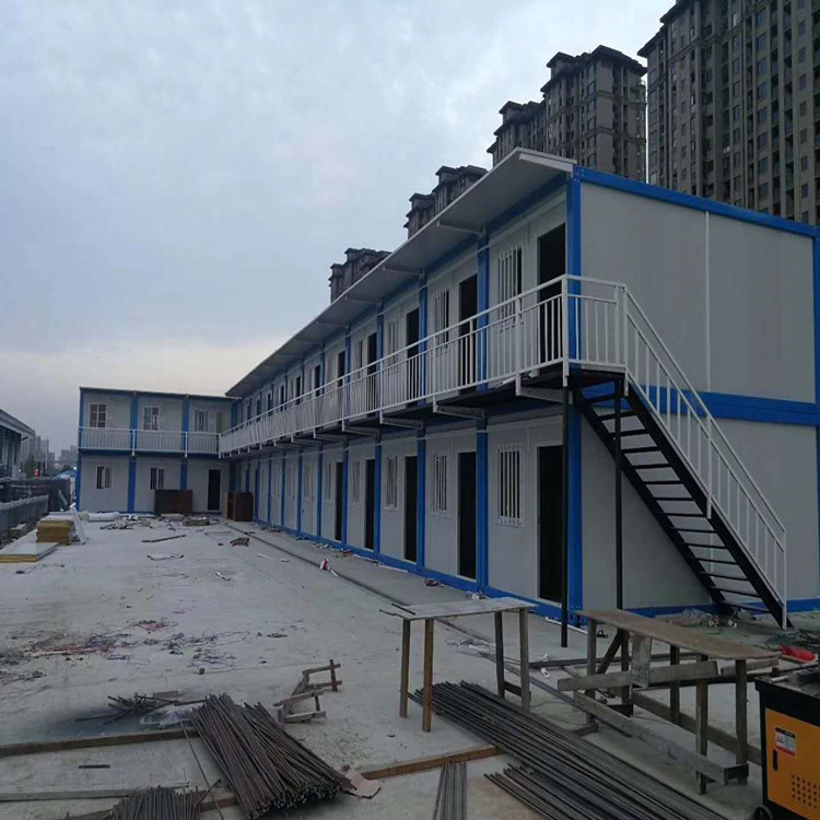 南通集装箱活动房移动门禁室住人箱式活动房吊装式集装箱房