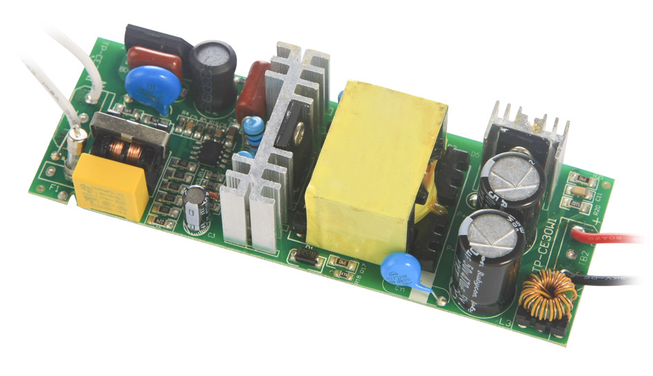 保3年ac/dc12v升压型太阳能路灯驱动低压mr16投光灯恒流裸板电源