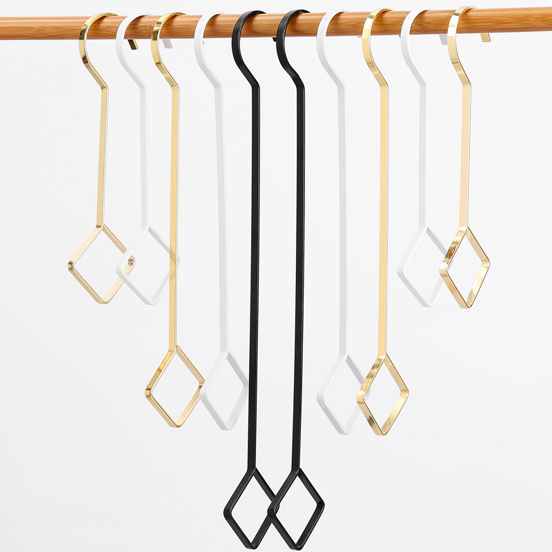 服装店衣架挂钩s钩包包衣服挂钩牛仔裤勾s勾衣钩裤钩s型菱形扁勾