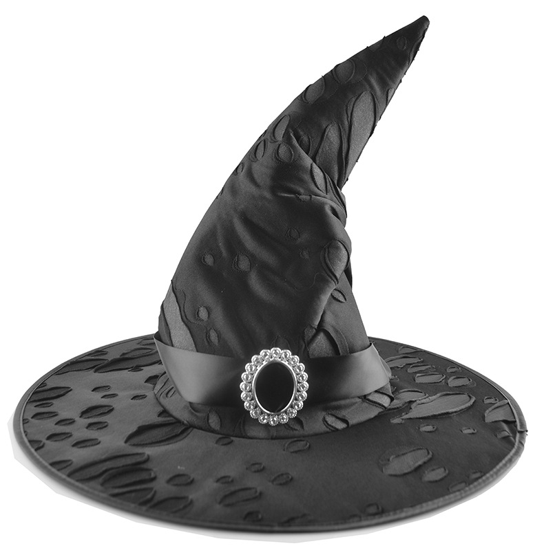 万圣节巫婆帽子头饰速卖通头饰欧美巫婆帽子魔法师帽子哈利帽发饰