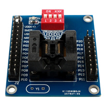 STM8S 8L TSSOP20 烧写座 测试座 下载器 脱机编程器 编程座