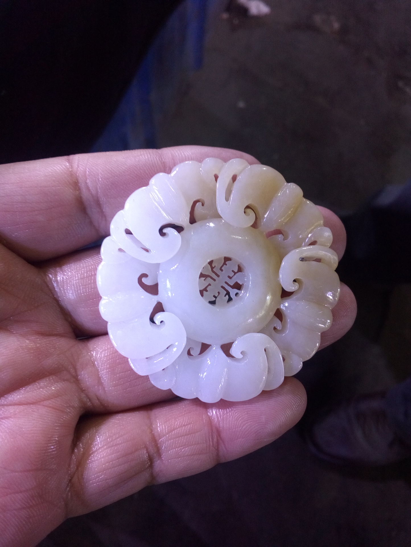 跨境天然玉石青海白玉手镯子手链项链昆仑玉平安牌周润华挂件吊坠