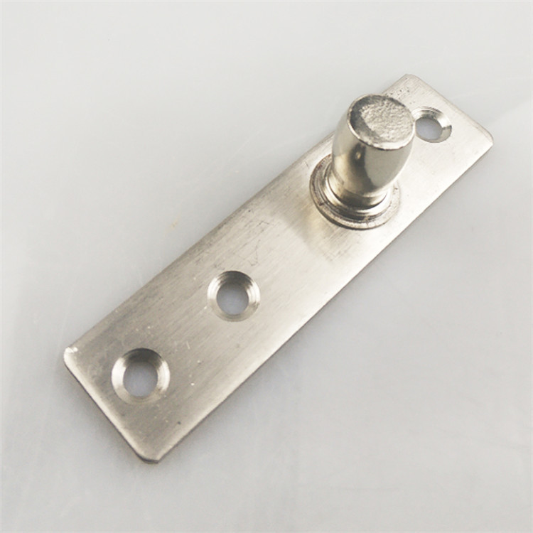 不锈钢转轴配件 固定合页360度门轴 天地旋转滑入式上下木门门轴