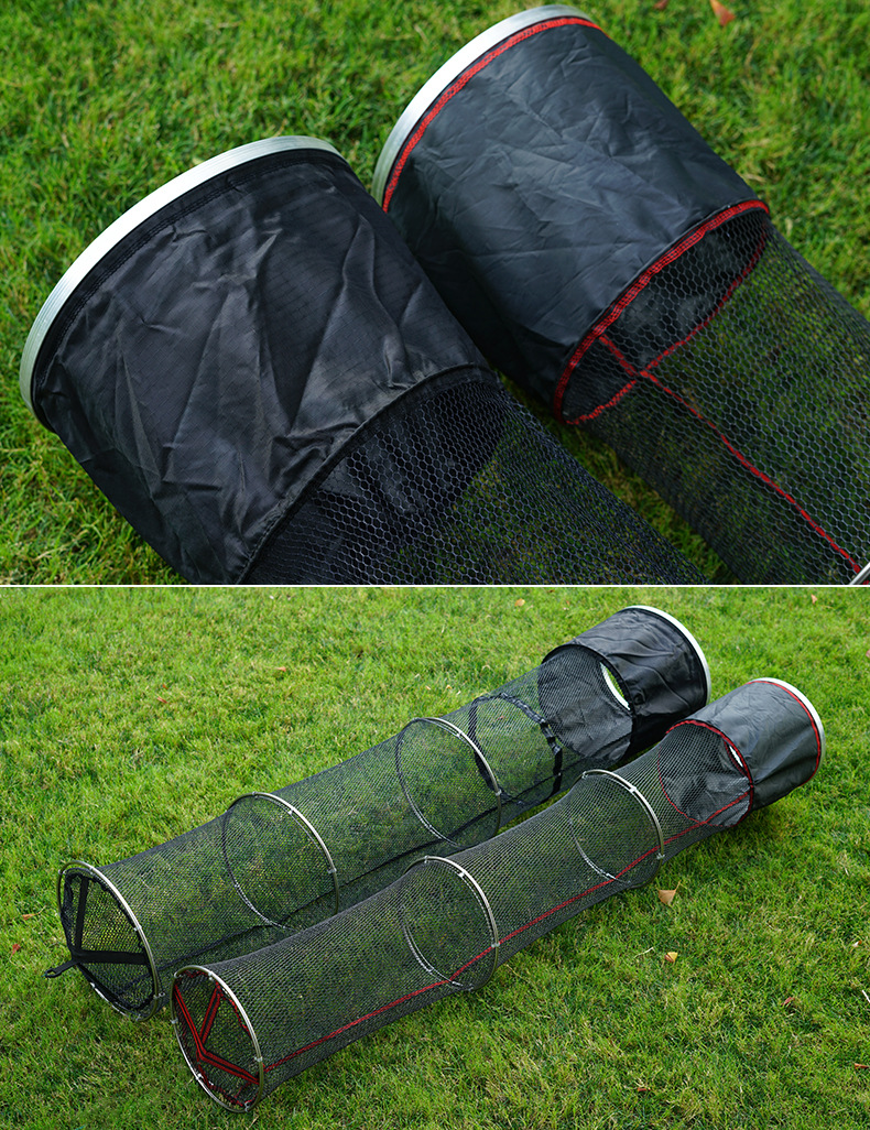 涂胶鱼护厂家批发双圈渔护铝合金万向定位速干防挂休闲渔具