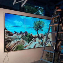 120 140寸超大屏幕LED液晶电视墙餐厅无缝高清酒吧监控拼接显示器