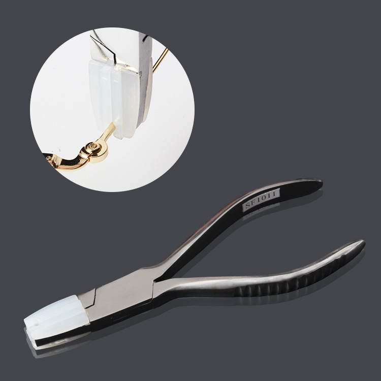 眼镜腿工具钳眼睛调整钳眼镜店专用修理工具配件眼镜框调紧不锈钢