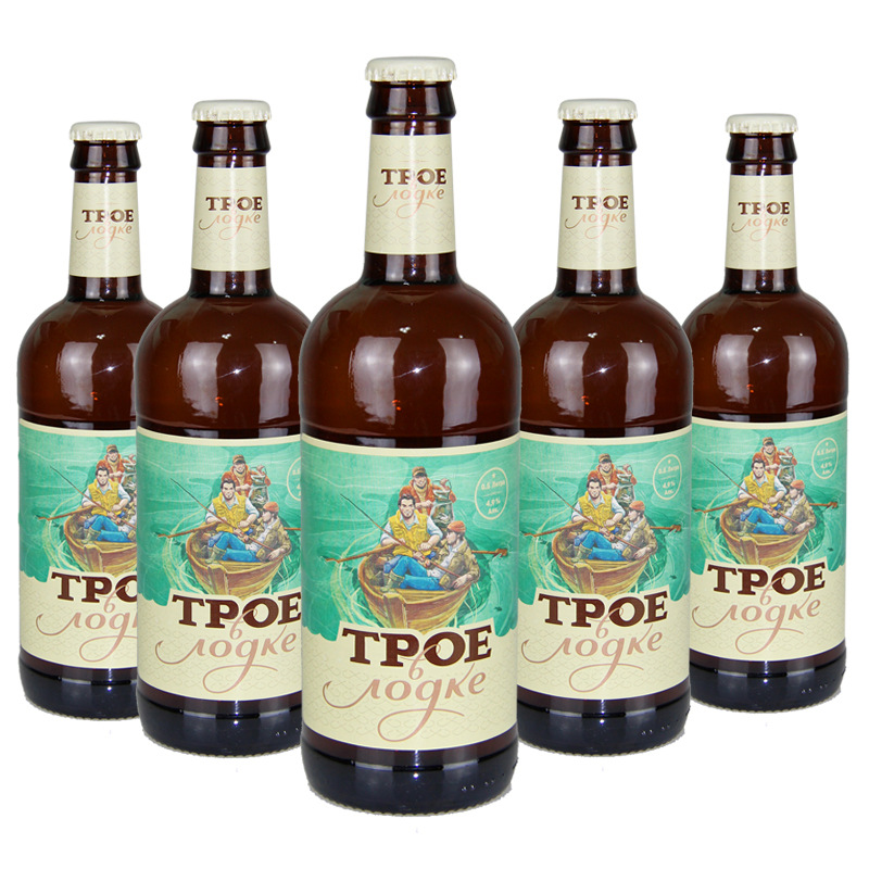 俄罗斯原装进口tpoe精酿三兄弟啤酒男人的友谊啤酒500ml*12瓶批发