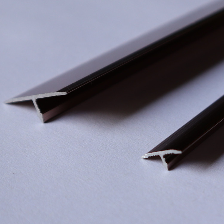 铝合金t型压条 铝t字条 t字收边条 瓷砖t型扣卡条背景墙装饰线条