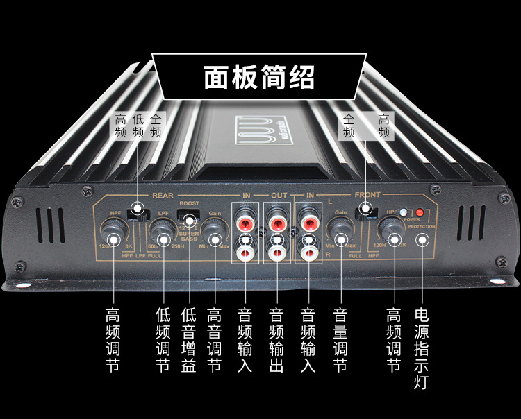 4.1声道音响摆放图图片