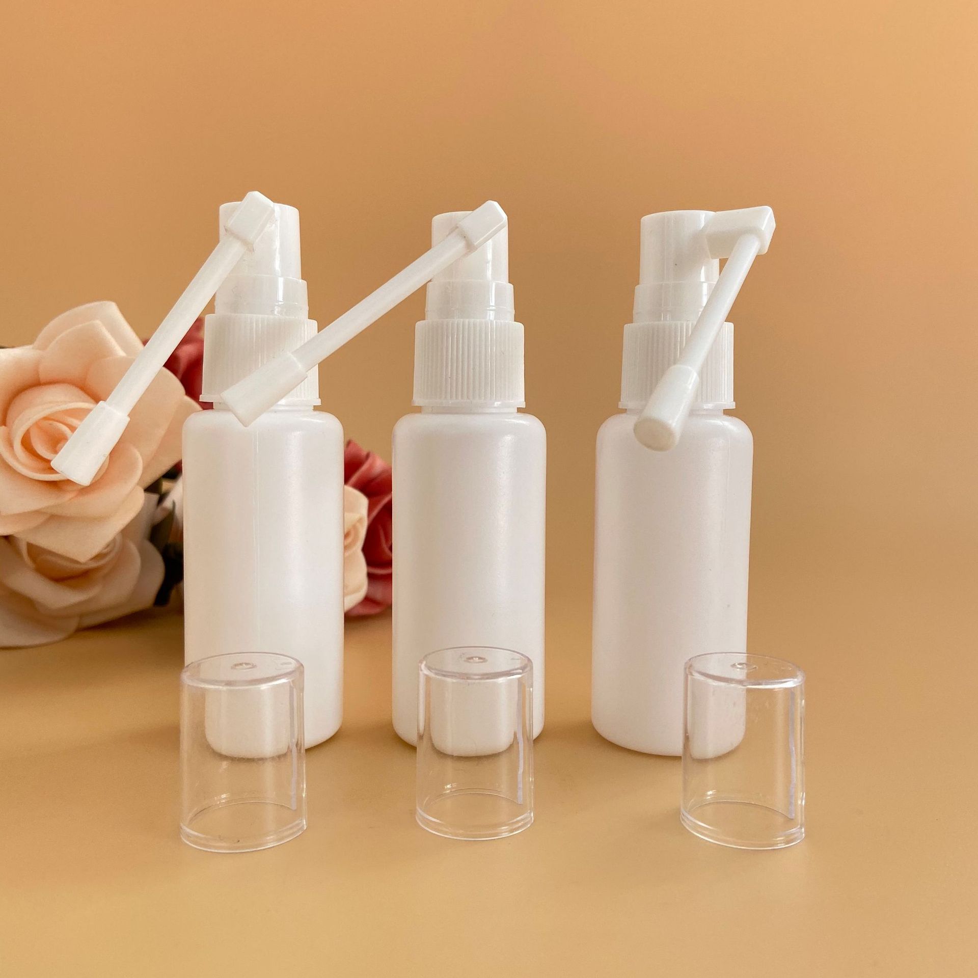 现货30ml旋转喷雾瓶 象鼻喷瓶 pe塑料瓶 鼻炎灵瓶 分装瓶