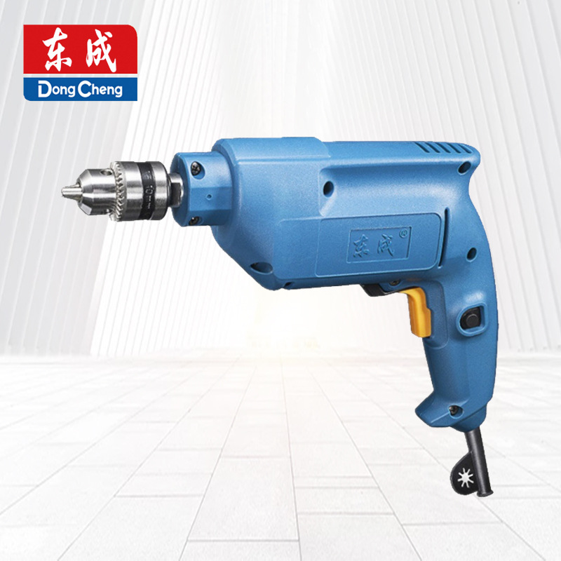 东成手电钻j1z-ff05-10a手电钻大功率500w正反转电动手枪钻