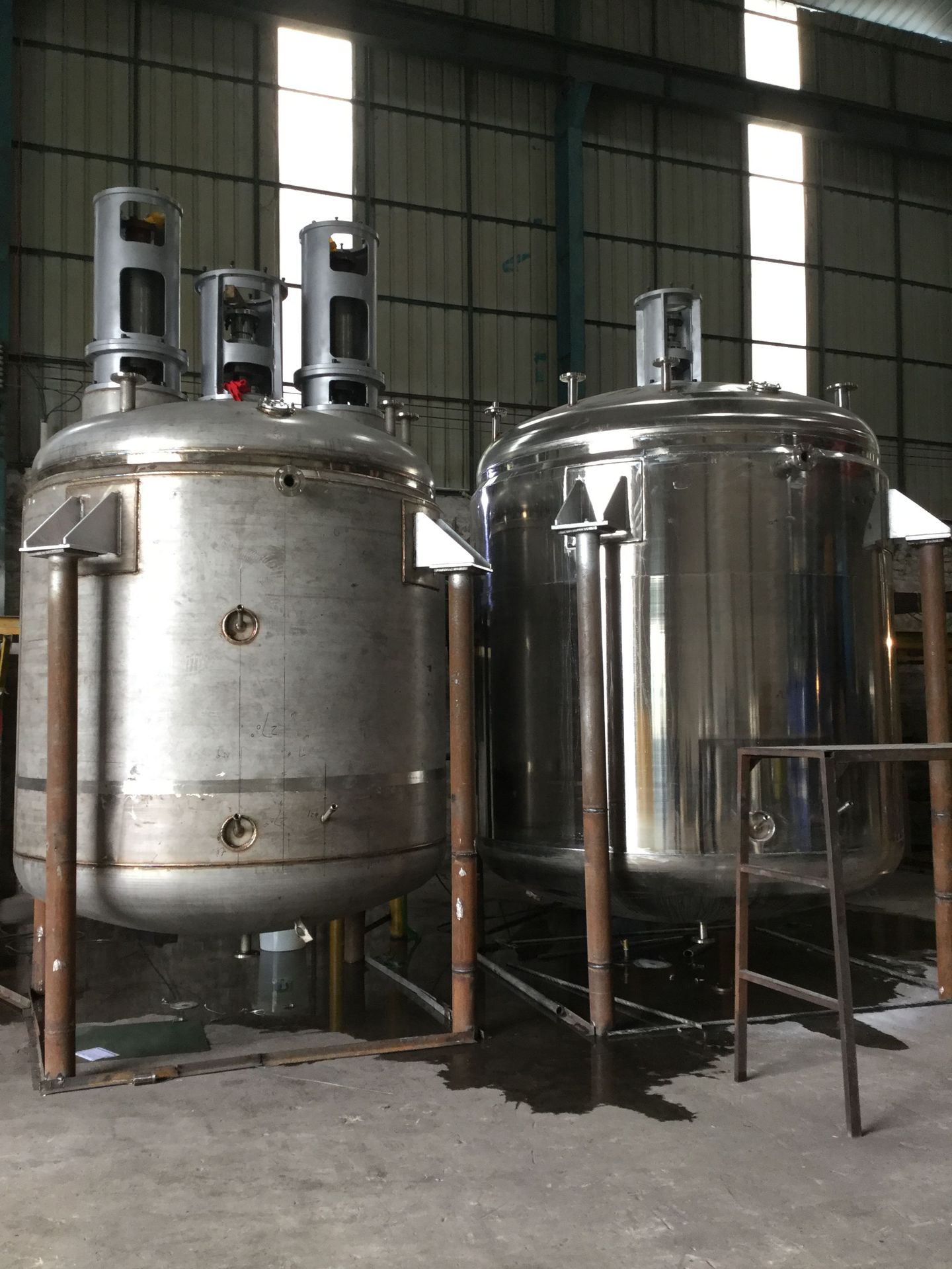 反应釜 8吨高速分散搅拌釜