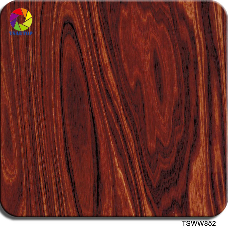 供应红色直木纹水转印膜