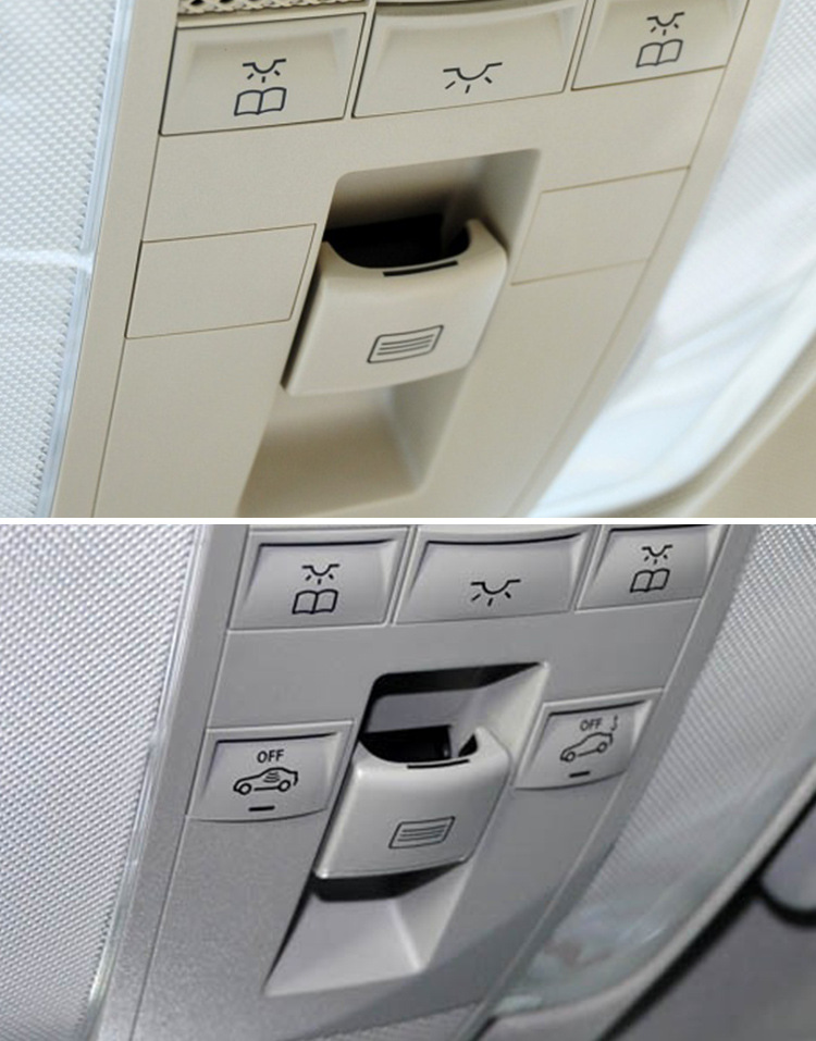 适用于奔驰c级e级glk级室顶灯开关按钮 w204 w212天窗开关按键