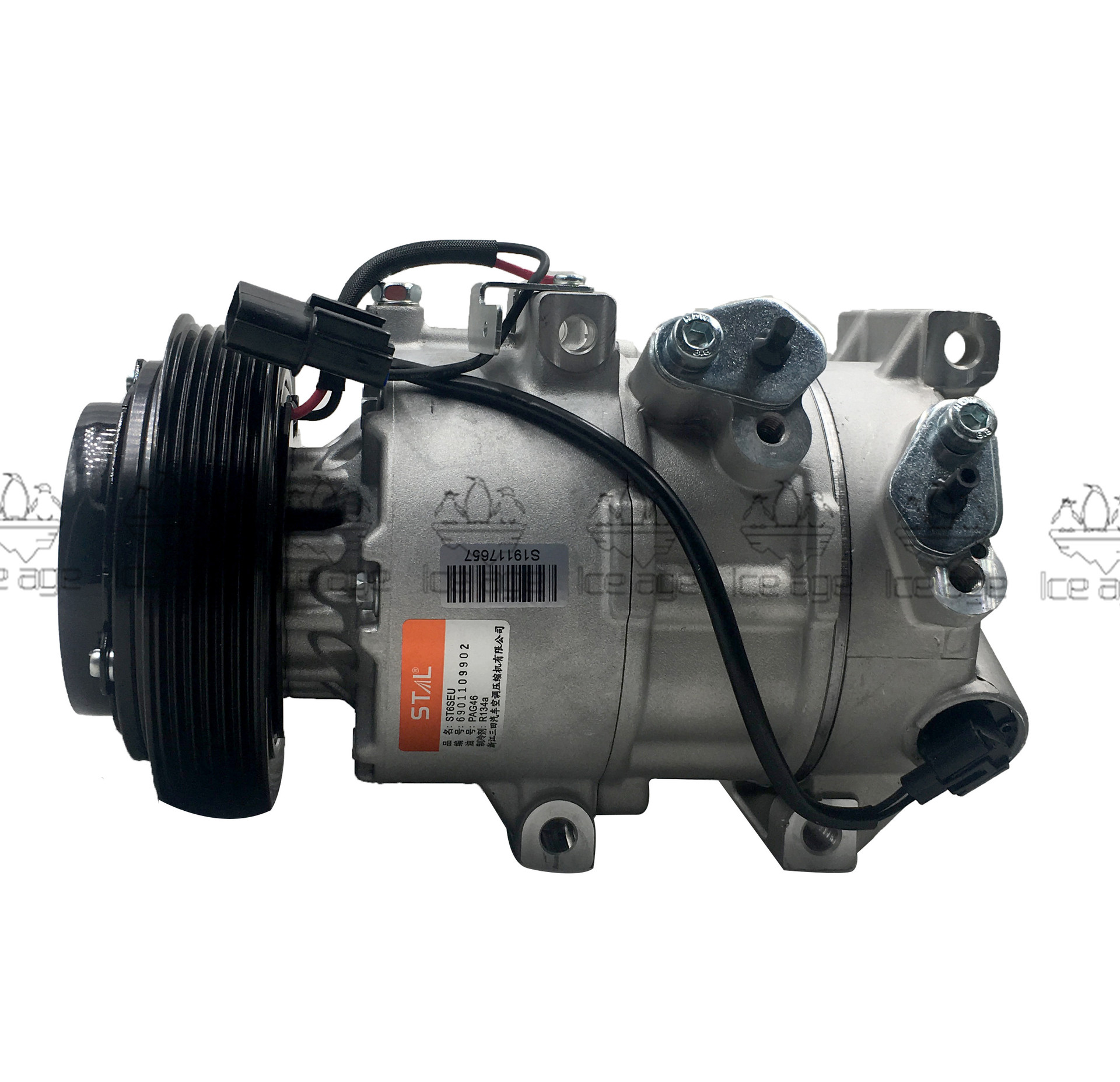 压缩机汽车空调压缩机适用起亚k3压缩机空调泵冷气泵厂家空调配件