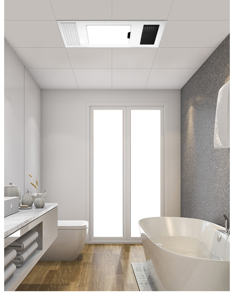 工厂直发集成吊顶多功能五合一嵌入式经济实惠风暖浴霸