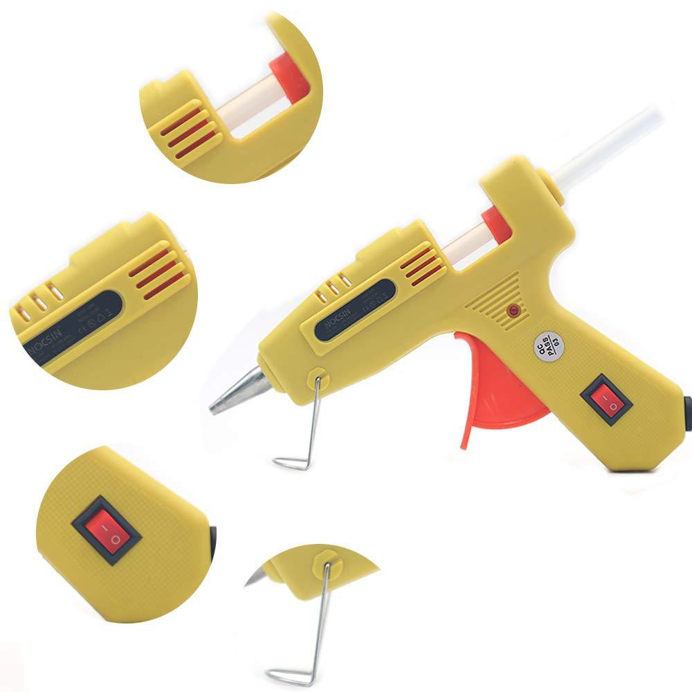 厂家直销多色铜嘴热熔胶枪 diy饰品100w胶枪多种功率点胶设备批发