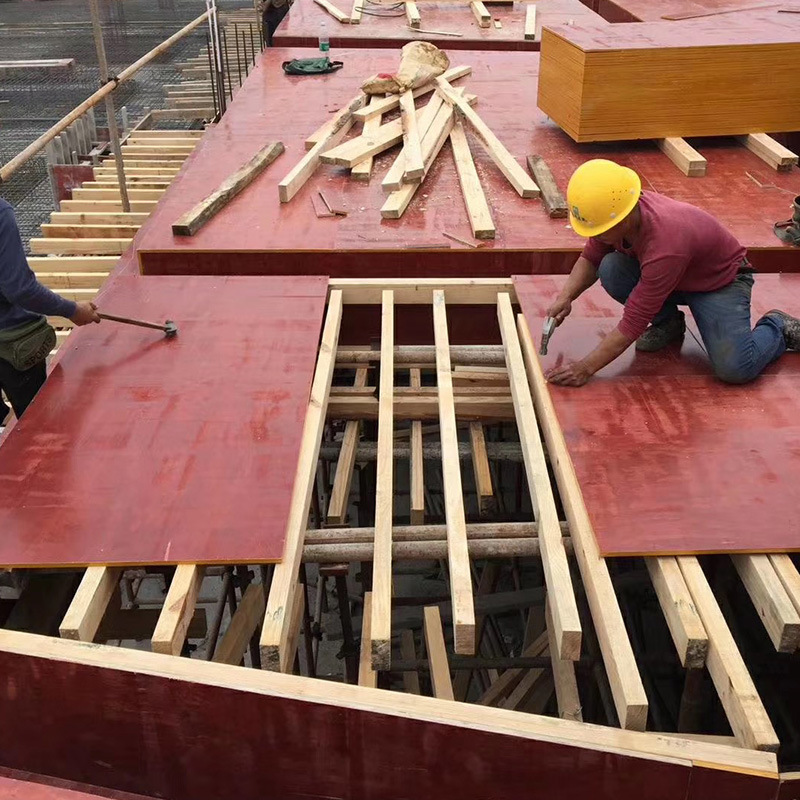 建筑小红板 建筑红模板小黑小红板 工程工地用建筑按木 建筑模板