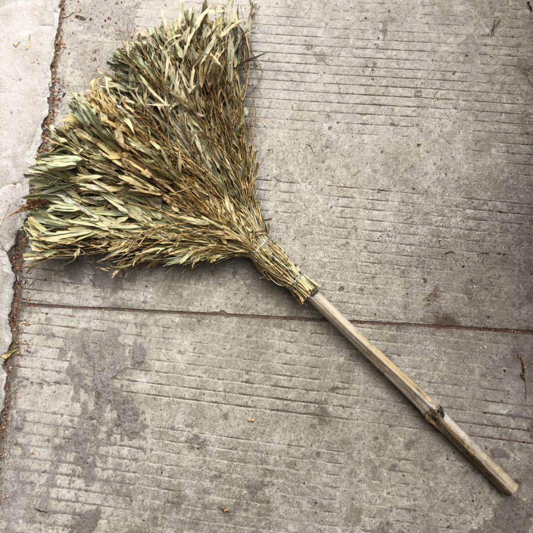 8万个厂家批发竹制大扫把扫帚苕帚马路工地环卫园林庭院大小竹扫帚