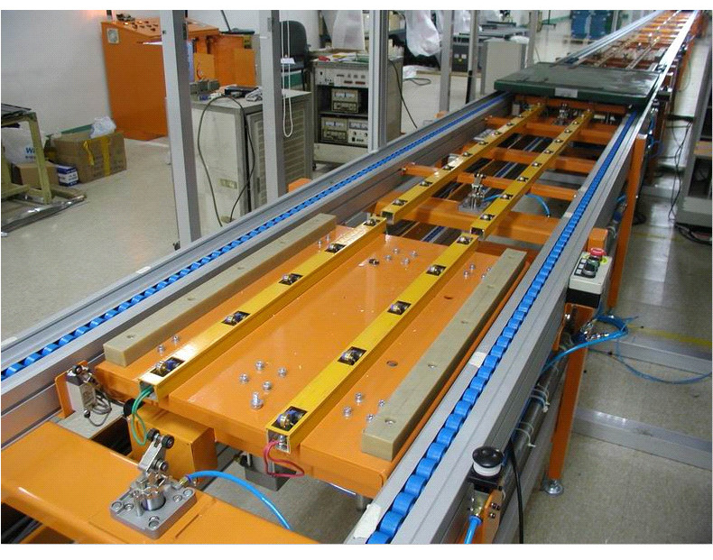 总装线导电槽 组装线集电轨 流水线工装板导电槽单双向集电轨批发