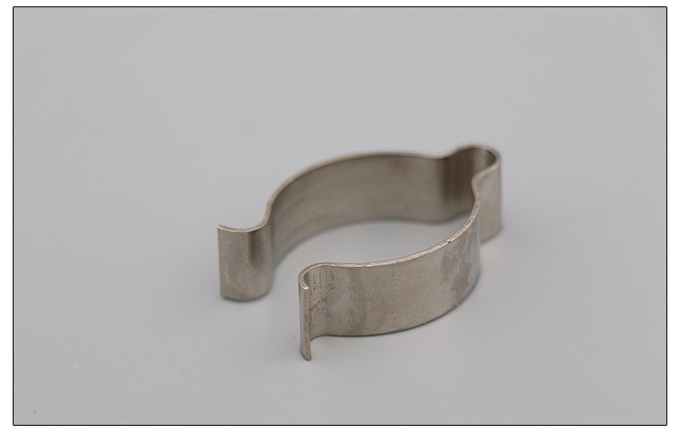 加工定制多规格非标片弹簧 65mm灯管固定夹压弹簧钢片