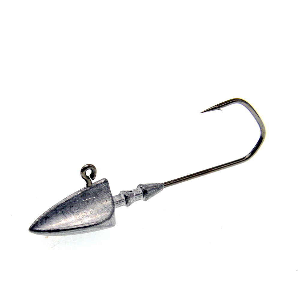 5g-20g三角软饵软虫防挂原色铅专用鱼钩头钩