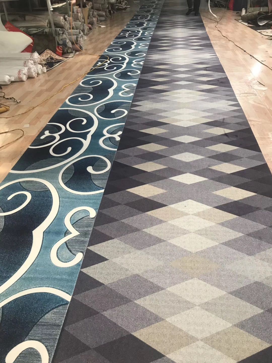 定制任意裁剪玄关走廊过道楼梯地毯门厅垫防滑垫满铺酒店宾馆地垫