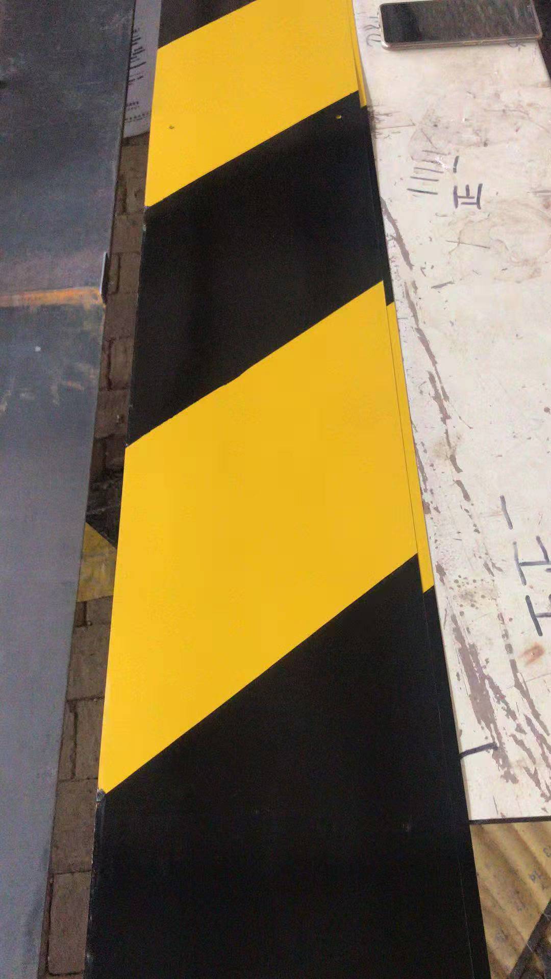 5警示带工地建筑黄黑挡脚板踢脚线