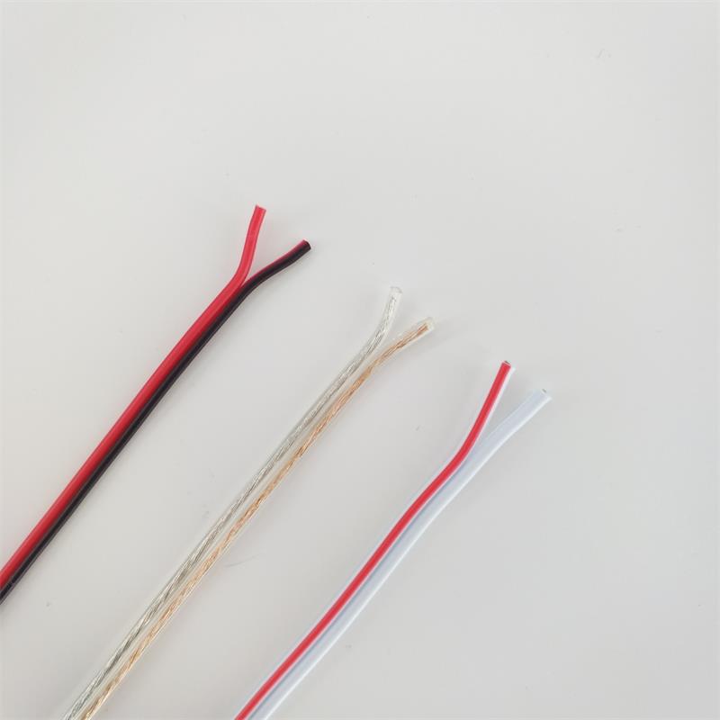 led透明电线美规usb2芯水晶pvc电子线22号ul2468铁氟龙透明并线