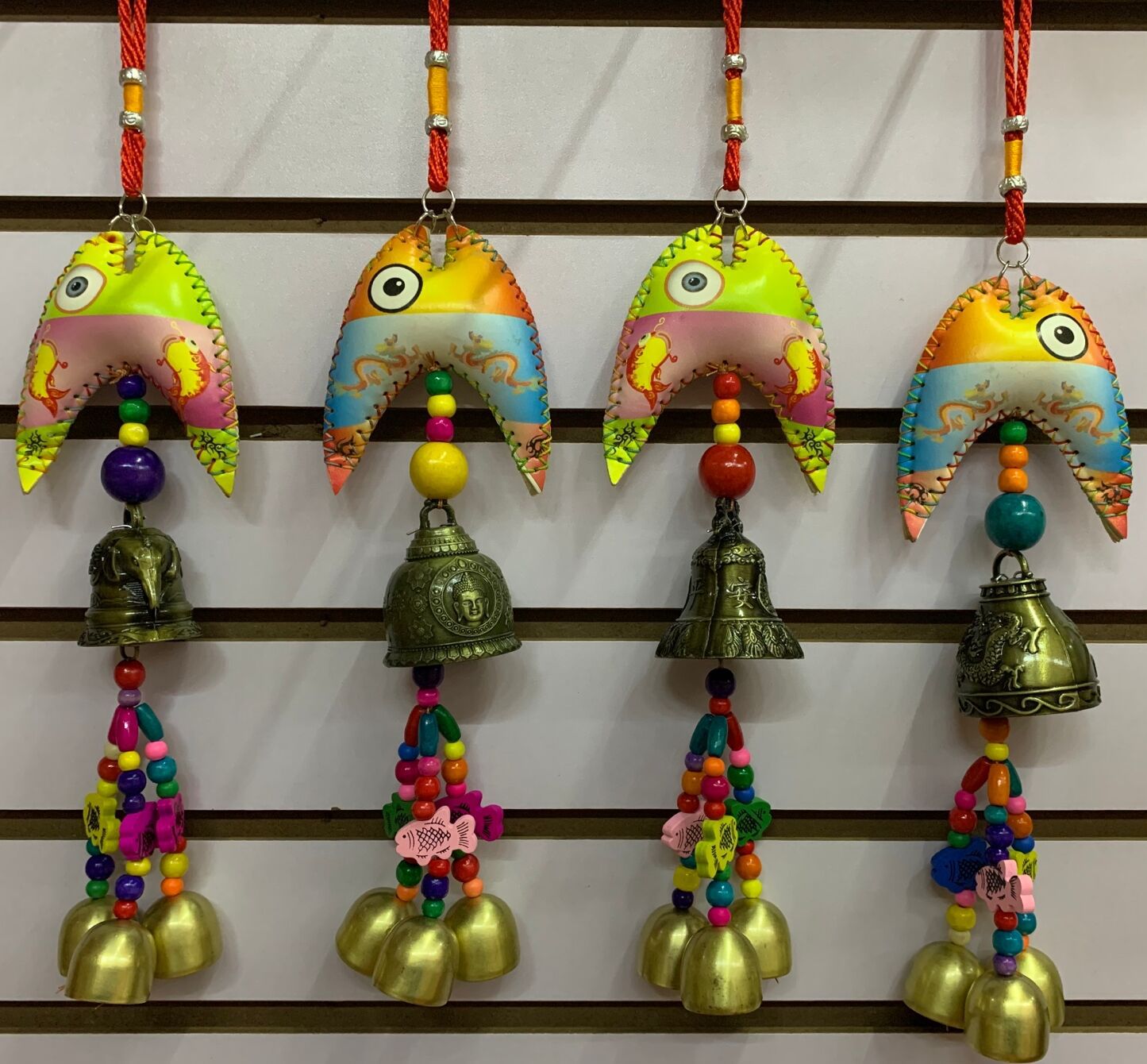 云南民族特色丽江东巴手工风铃挂件 大皮鱼头驼铃三铃-阿里巴巴