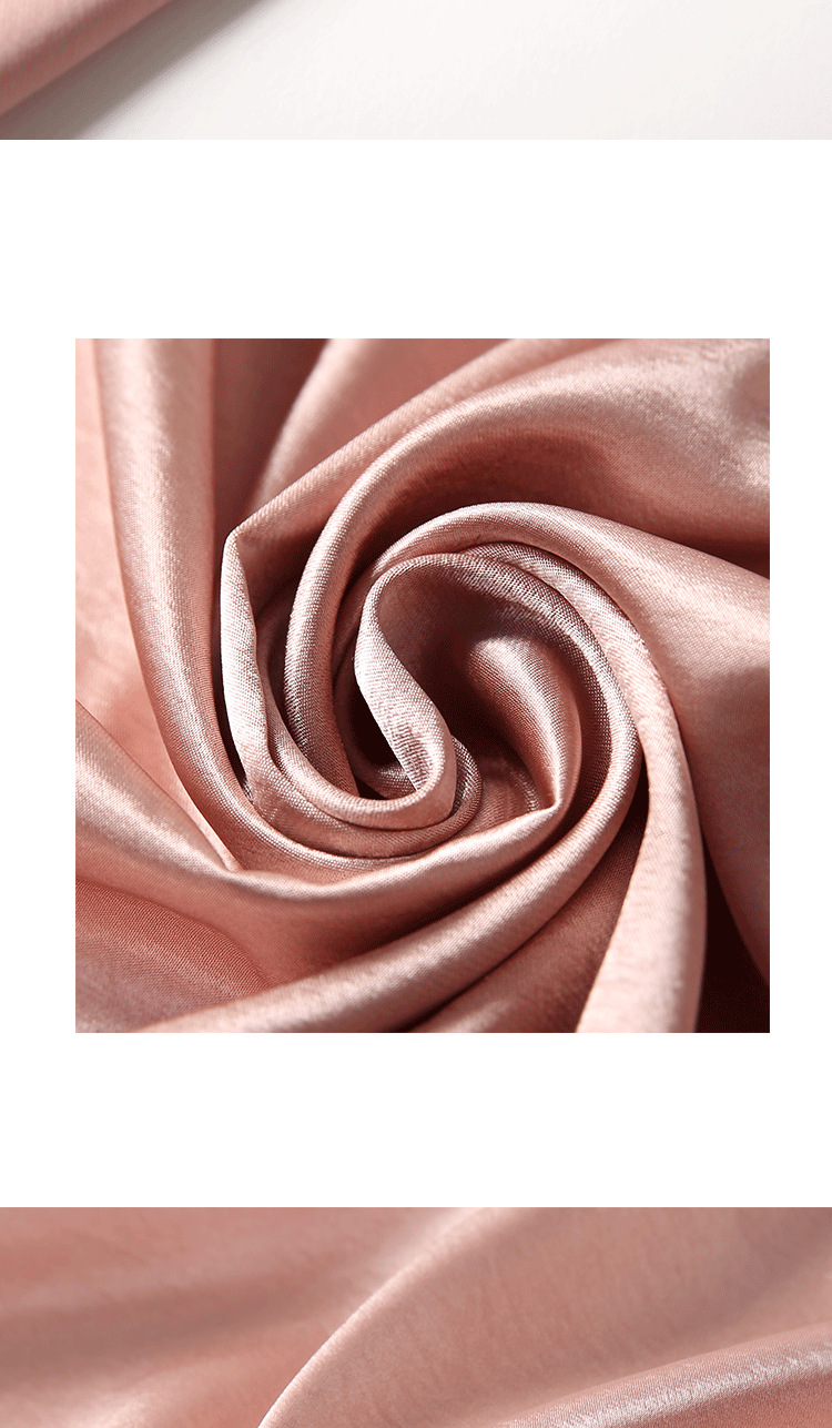 水波纹 冰感缎面 垂坠醋酸缎高定面料套装礼服汉服布料c-r106136