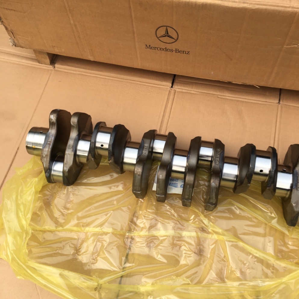 适用于奔驰发动曲轴带瓦奔驰发动机om502la原厂配件