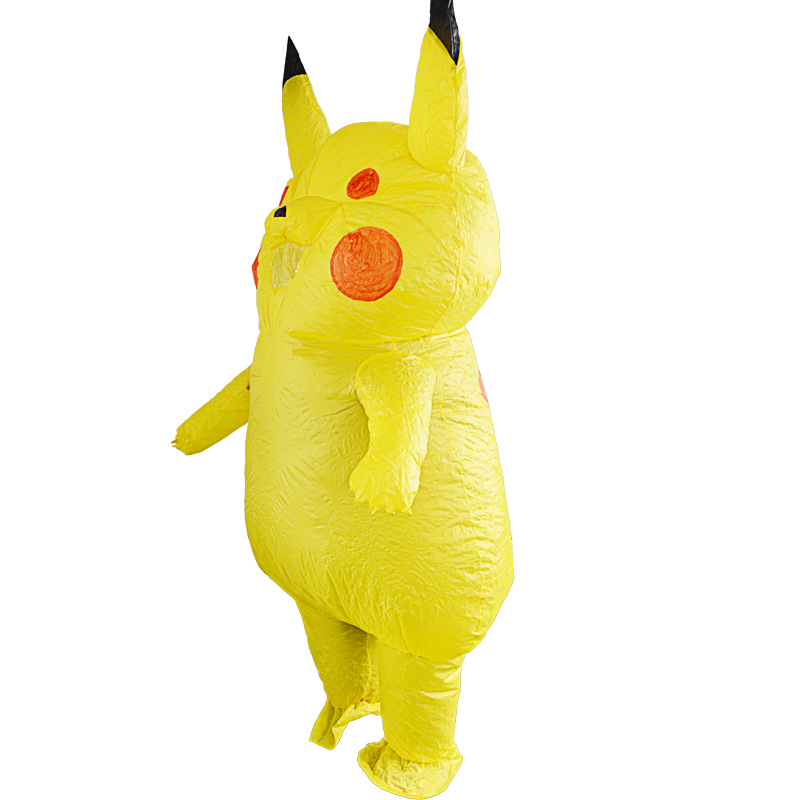 万圣节皮卡丘卡通人偶服装表演道具cosplay玩偶服