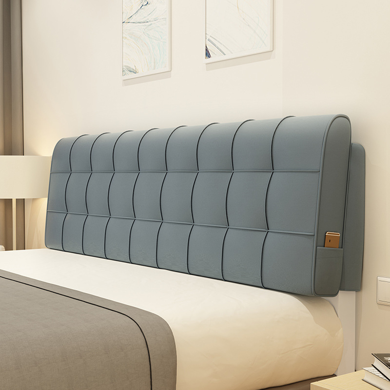 布艺床靠背床头软包 床靠垫床头靠背 床上靠枕大靠背软包床头靠垫