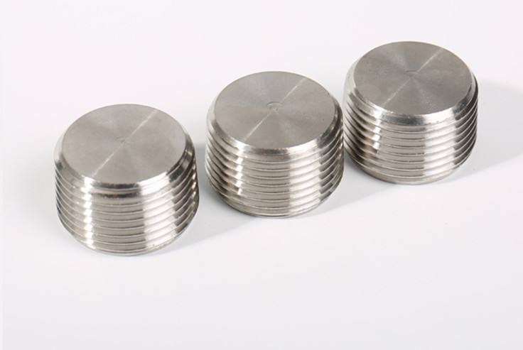 现货供应 304不锈钢内六角堵头喉塞不锈钢内六角外丝堵头din906