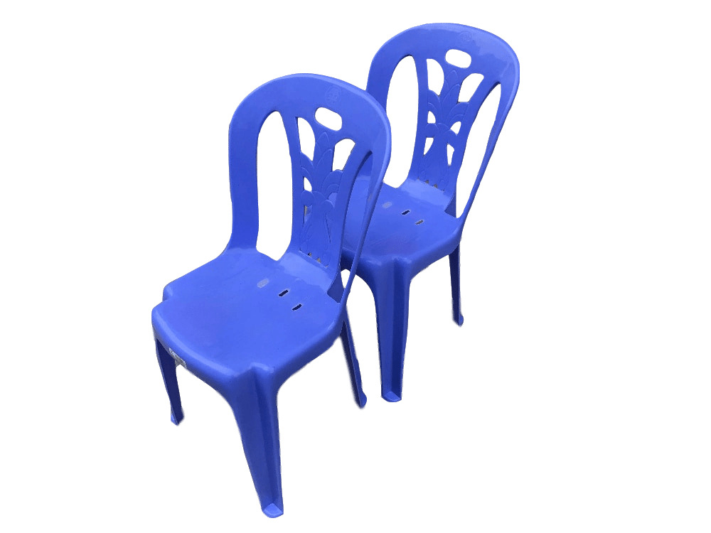 供应东莞市塑料加厚蓝色靠背塑料座椅 无扶手白色塑料会议椅子