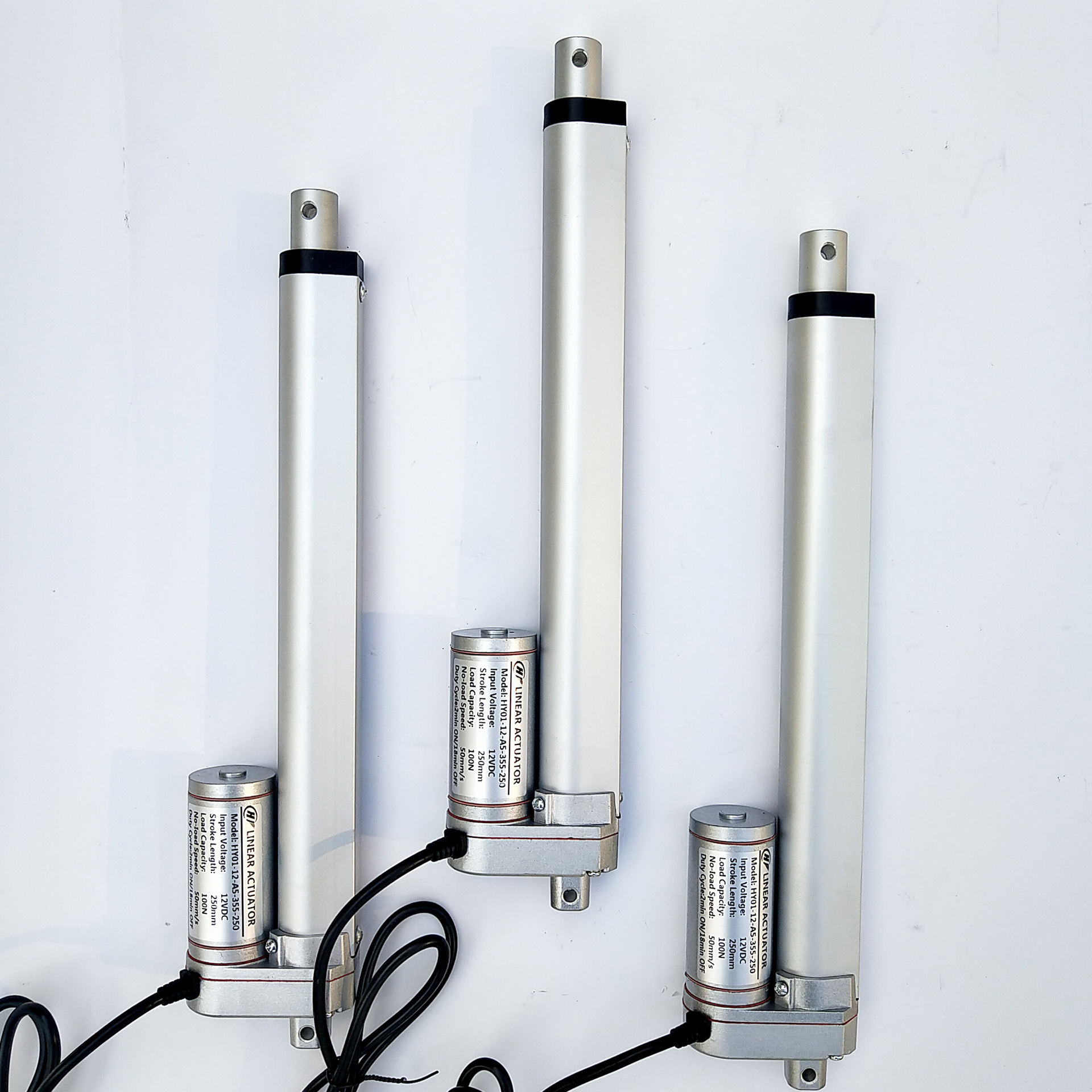 直流微型电动推杆工业升降杆直线推窗伸缩杆100mm行程12v24v