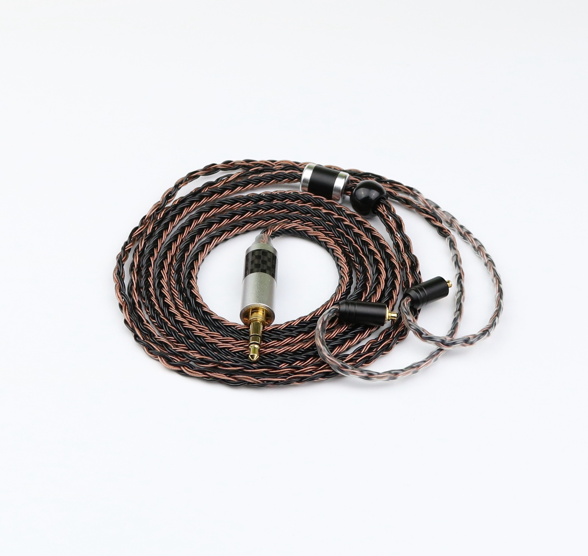 3.5音频线 mmcx im ie80 a2dc0.7816股6n单晶铜镀银耳机升级线材