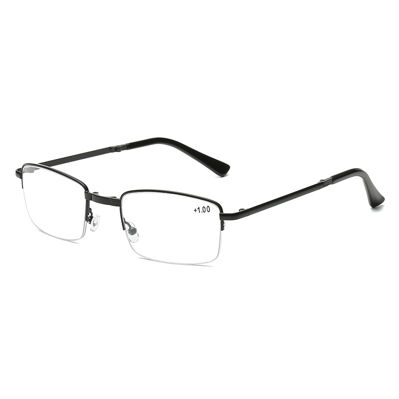 折叠防蓝光老花镜男自动变焦渐进多焦点远近两用老花眼镜护目镜