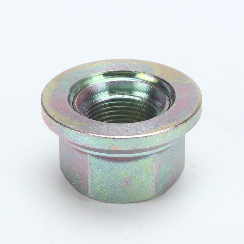 供应六角活动法兰盘螺母带垫法兰面螺母防滑螺帽嵌入式法兰螺母