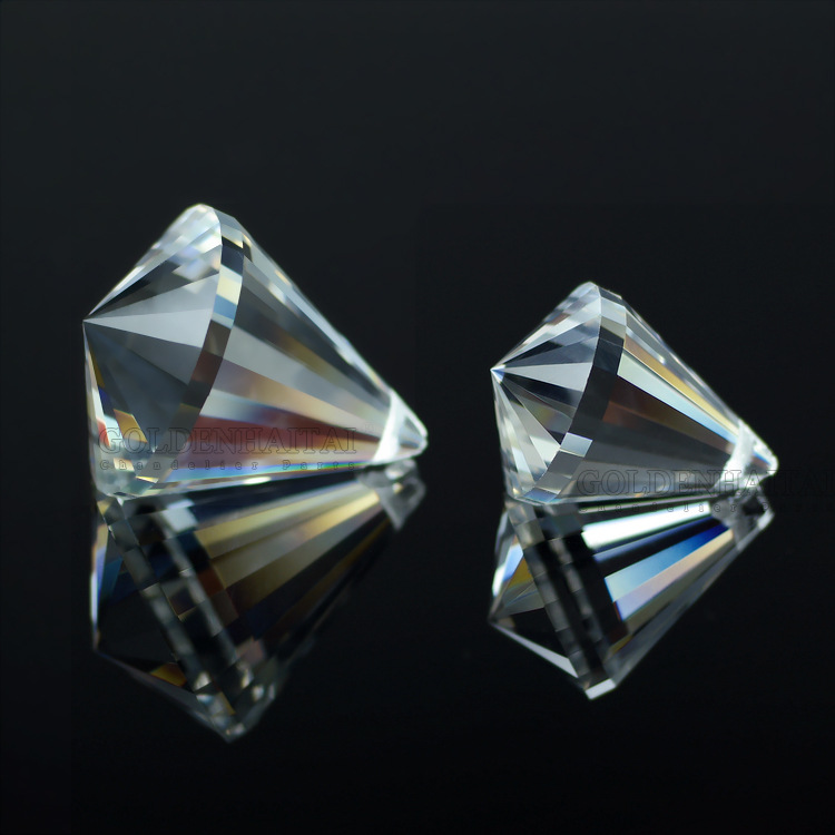 水晶钻石球 30.40mm水晶灯饰珠帘配件材料 挂件吊坠 海泰水晶9300