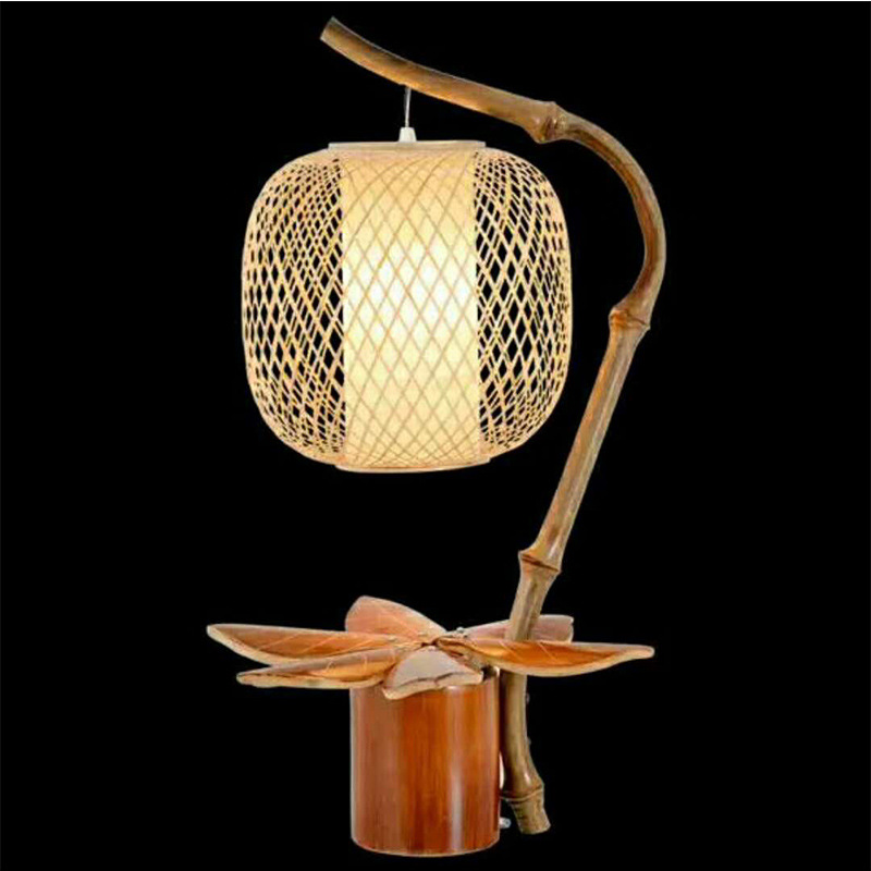 厂家现货定制工程竹筒竹艺灯具吊灯灯饰仿古日式田园茶室台灯灯具