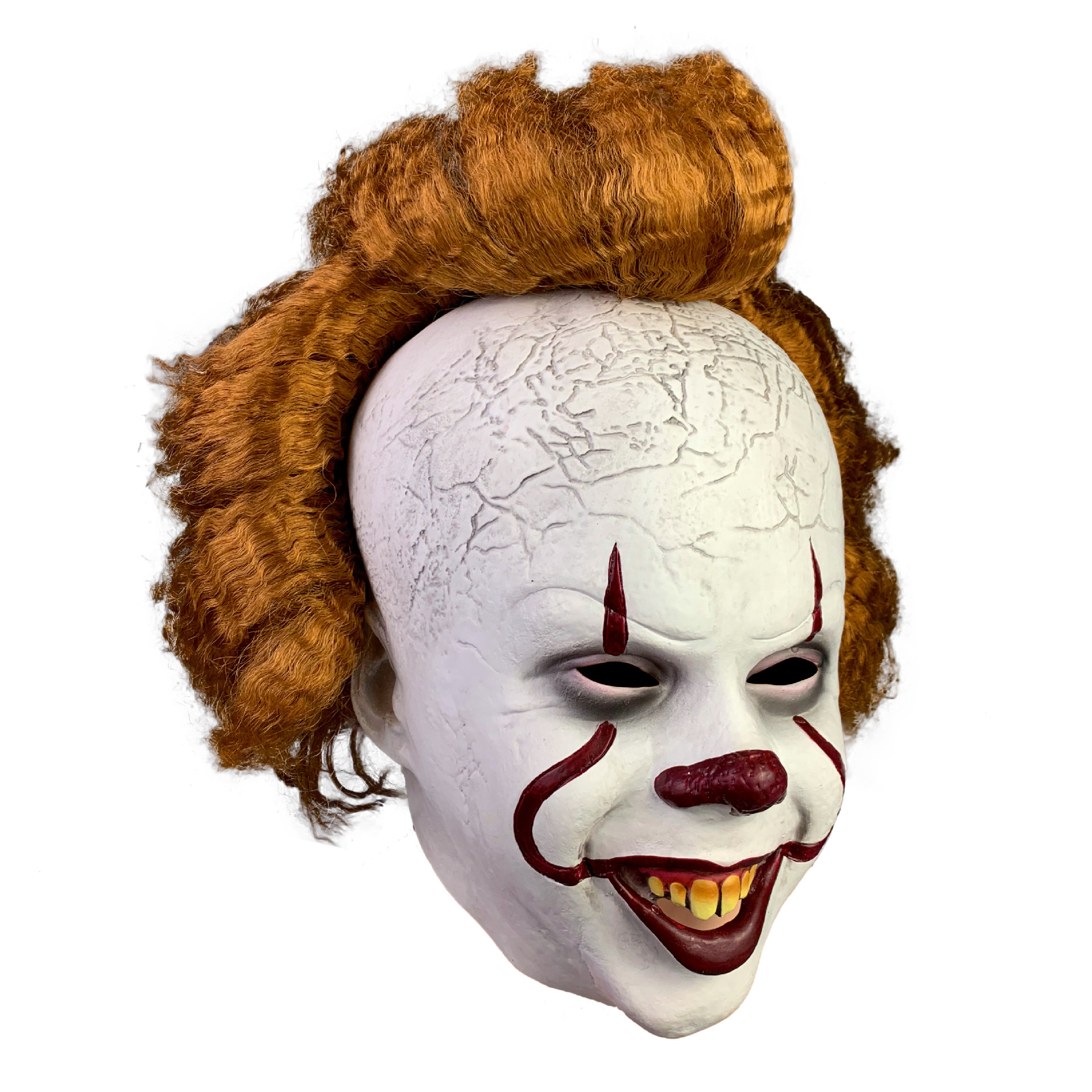 万圣节欧美新款恐怖小丑回魂2面具头套 小丑乳胶面具批发派对定制