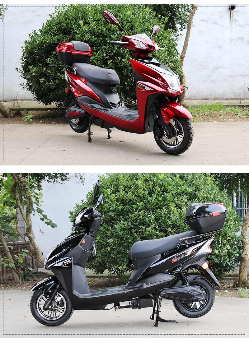 尚领大功率电动摩托车成人新款代步电瓶车新国标电动车耐磨真空胎