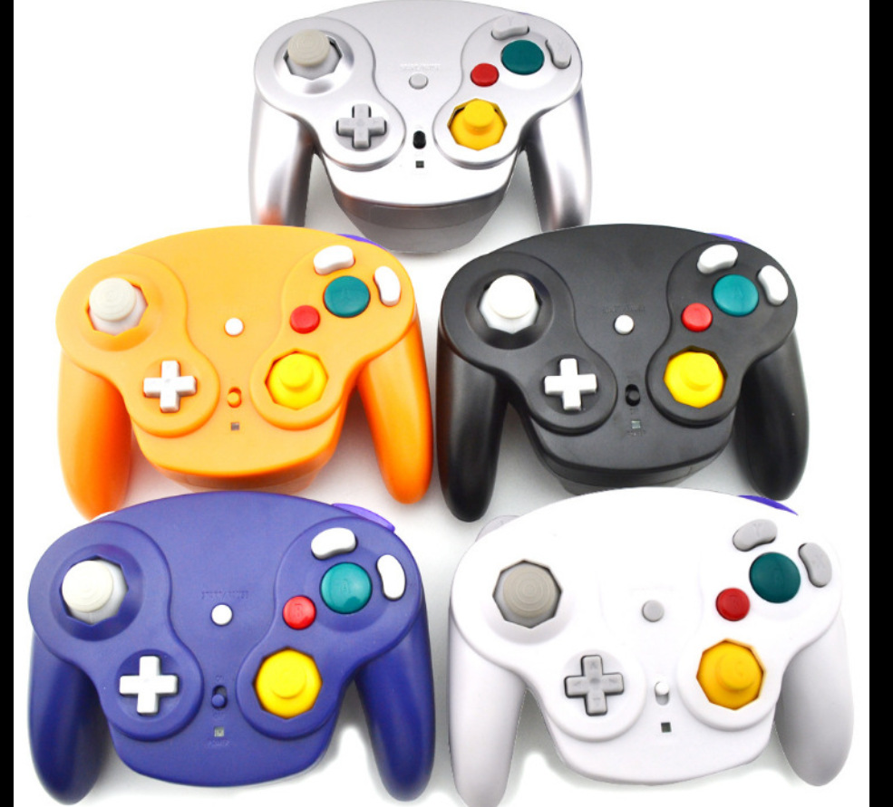 ngc游戏手柄ngc24g无线游戏手柄wii手柄私模五色现货