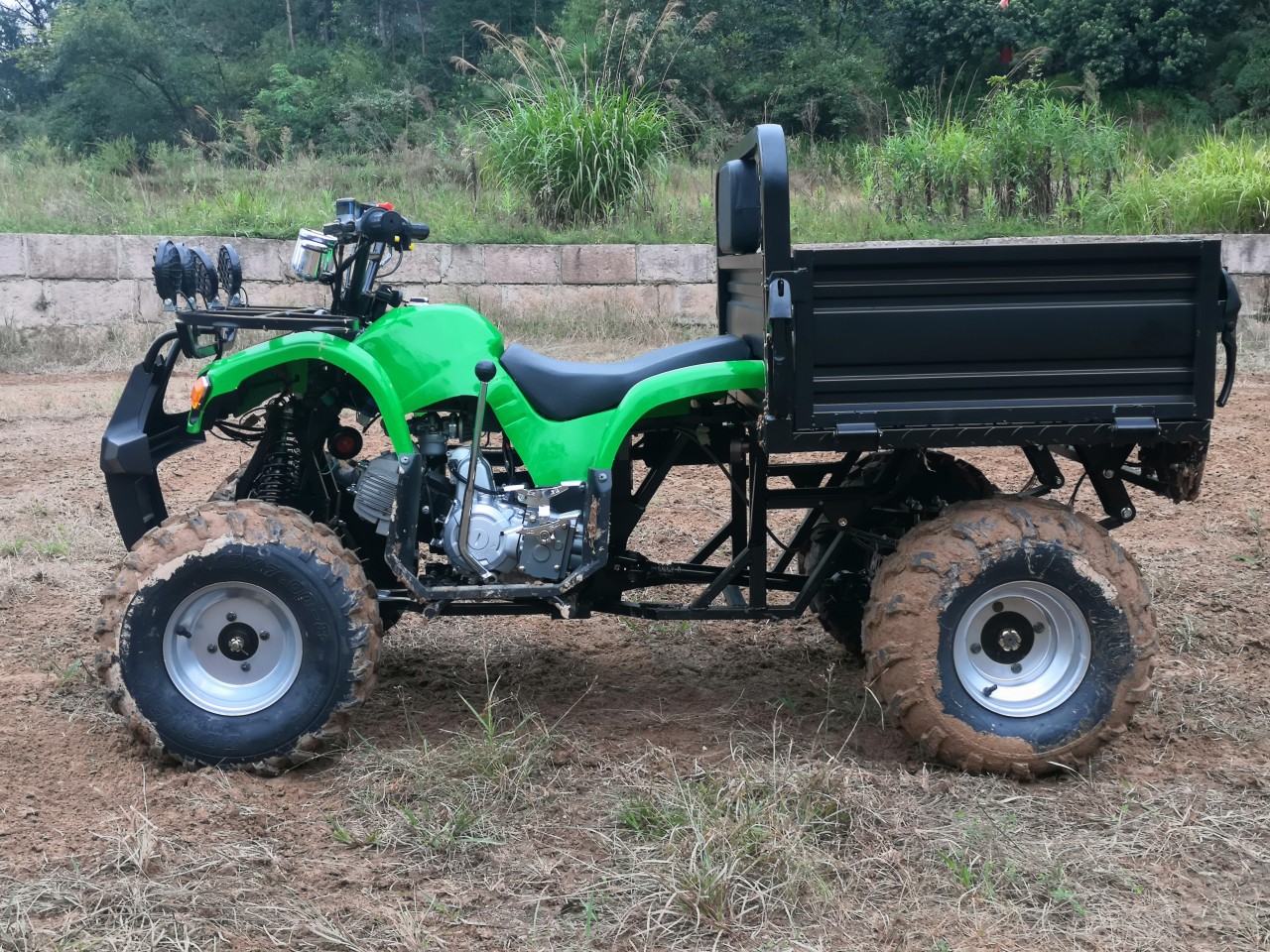 厂家直销宗申125cc多功能四轮农用带斗摩托车农夫车 轴传动沙滩车