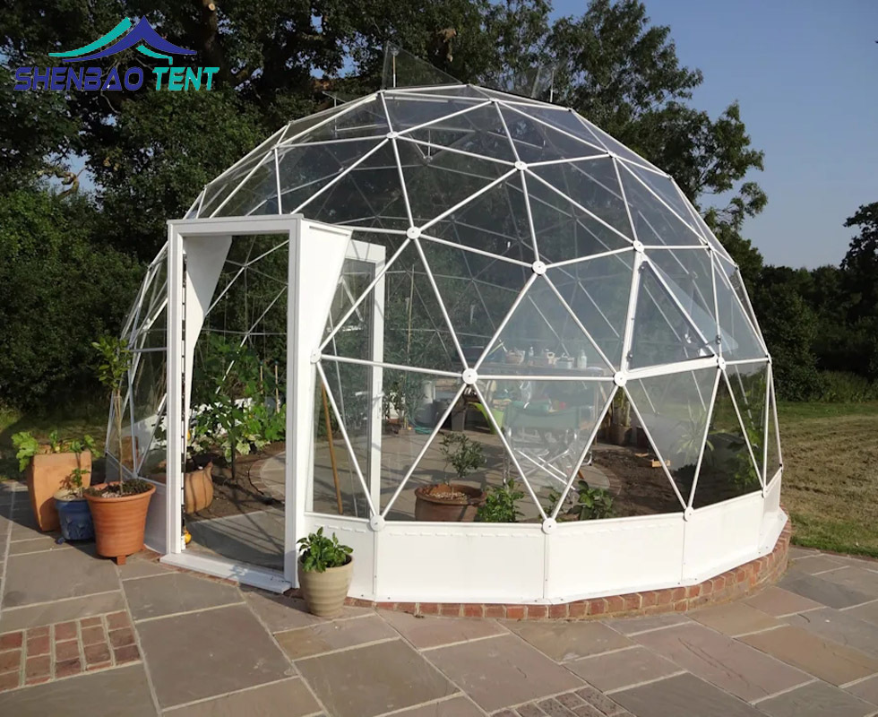 全透明户外阳光球形帐篷 花园种植花草蔬菜透明棚 申宝球形帐篷