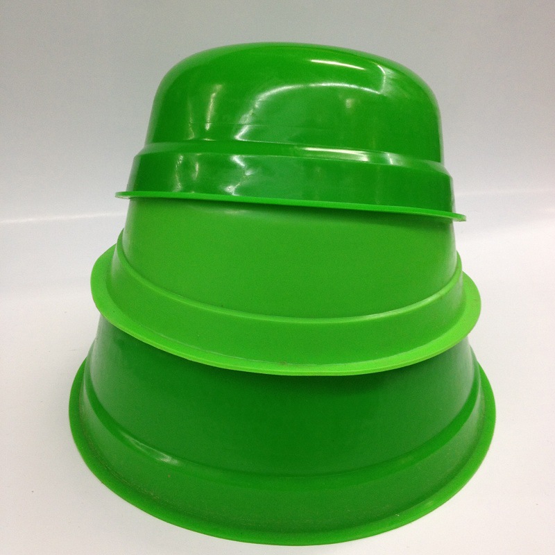 户外便携垂钓拌饵碗鱼饵碗软体橡胶饵料碗耐折柔软渔具用品