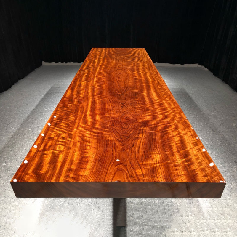 巴花大板实木大板桌原木巴西花梨木茶桌书桌现货270-69.5-9cm